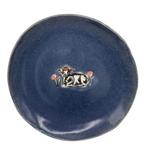Handmade Ceramic Sheep Plate | Trinket Catch All Dish