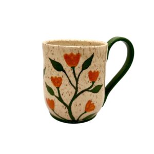 Handmade Ceramic Mug | Handpainted Pottery Cup